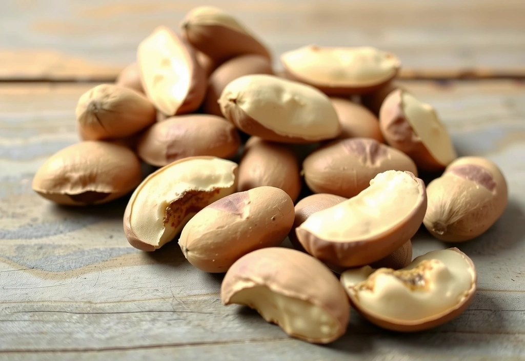 Garść orzechów brazylijskich